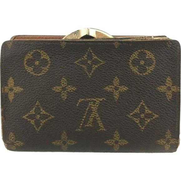252121U Louis Vuitton Wallet Porte Monnaie Billets Viennois Brown Monogram - Picture 2 of 9